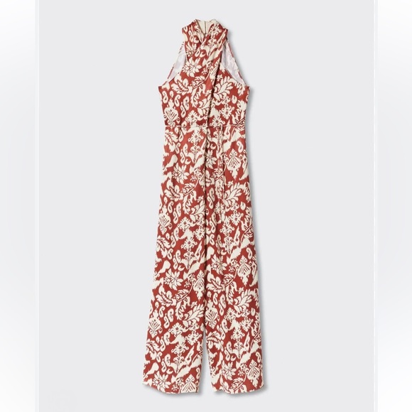 MANGO bow tie jumpsuit - Picture 5 of 8